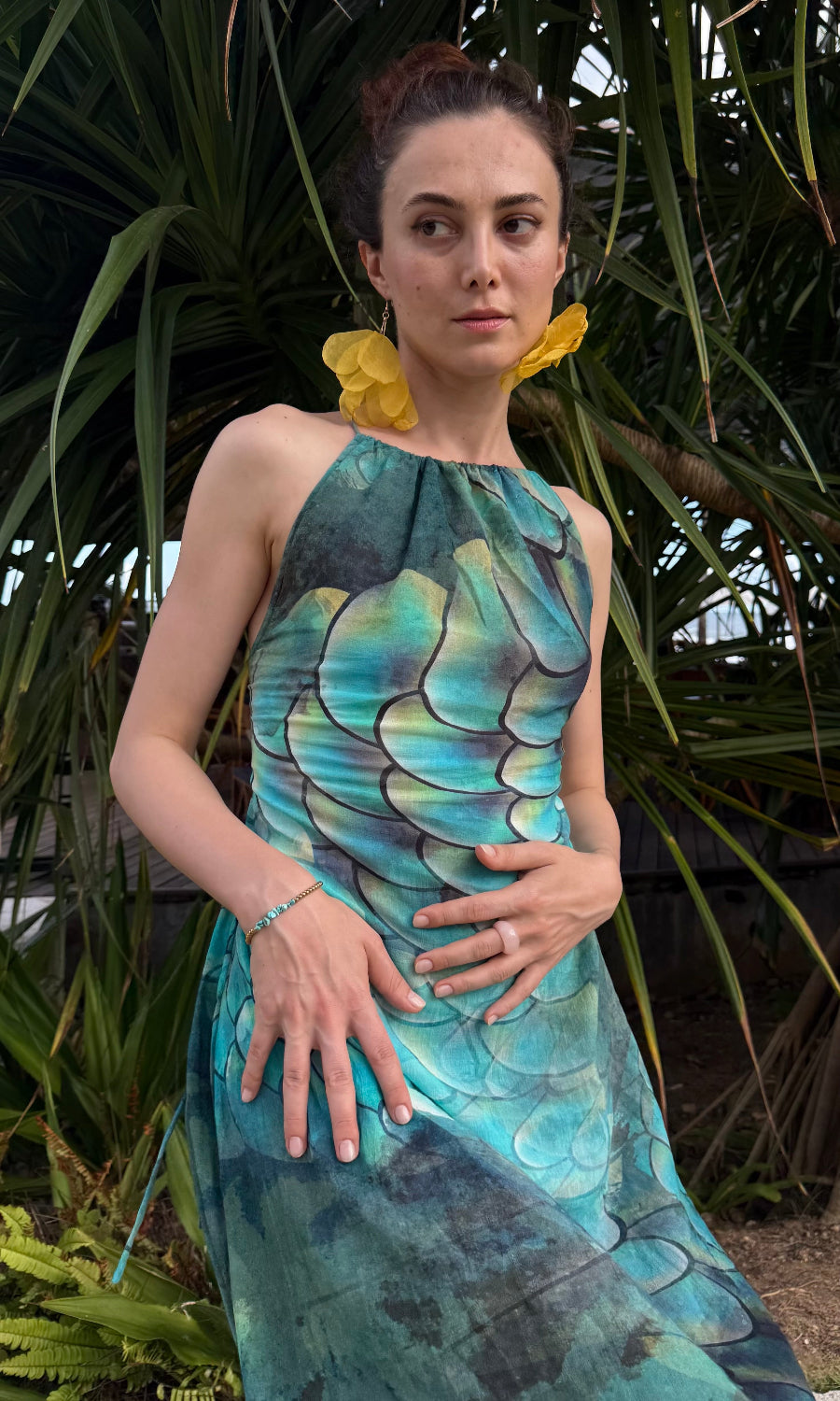 Halter Maxi Dress - Mermaid
