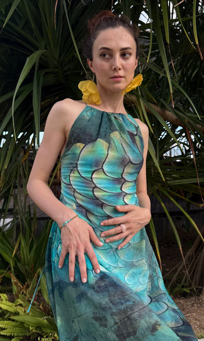 Halter Maxi Dress - Mermaid